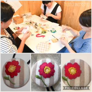 刺繍ワークショップ